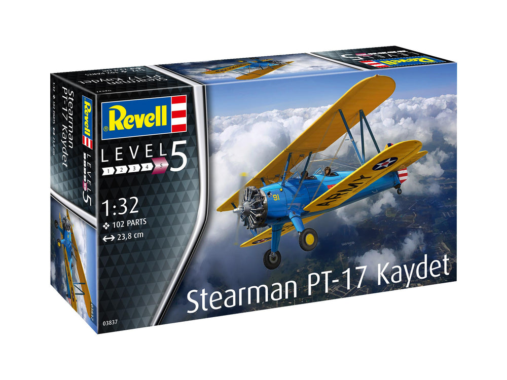 Revell 3837 Boeing PT-17 Kaydet 1:32 Model Kit