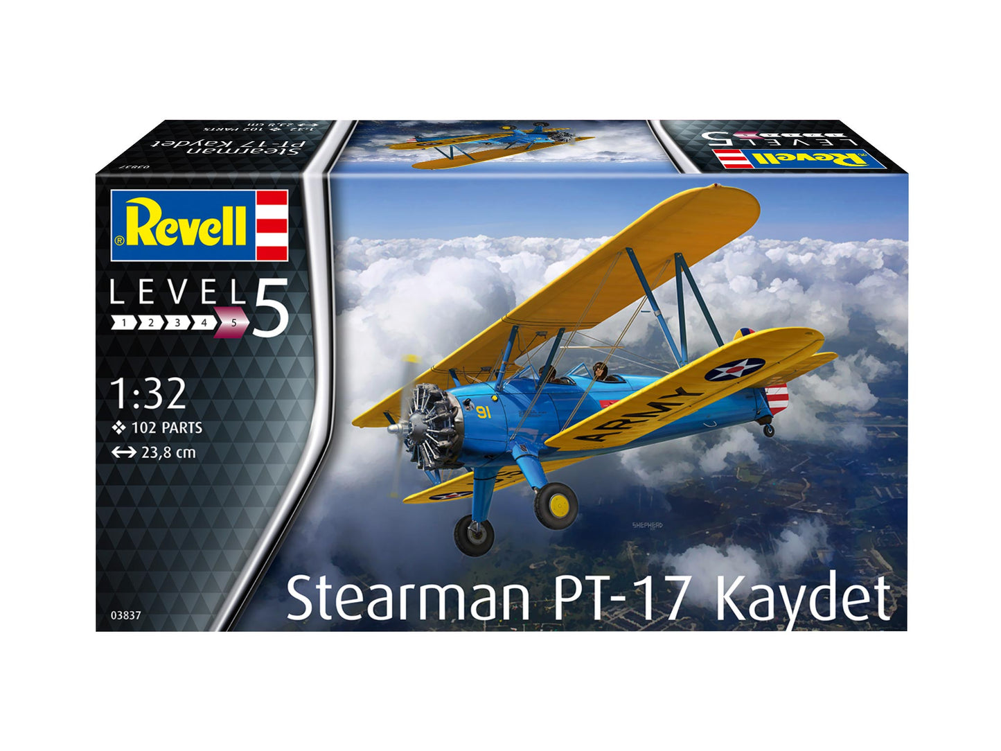 Revell 3837 Boeing PT-17 Kaydet 1:32 Model Kit