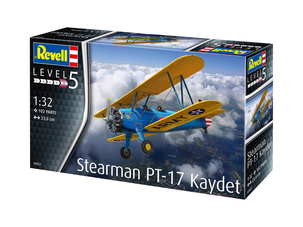 Revell 3837 Boeing PT-17 Kaydet 1:32 Model Kit