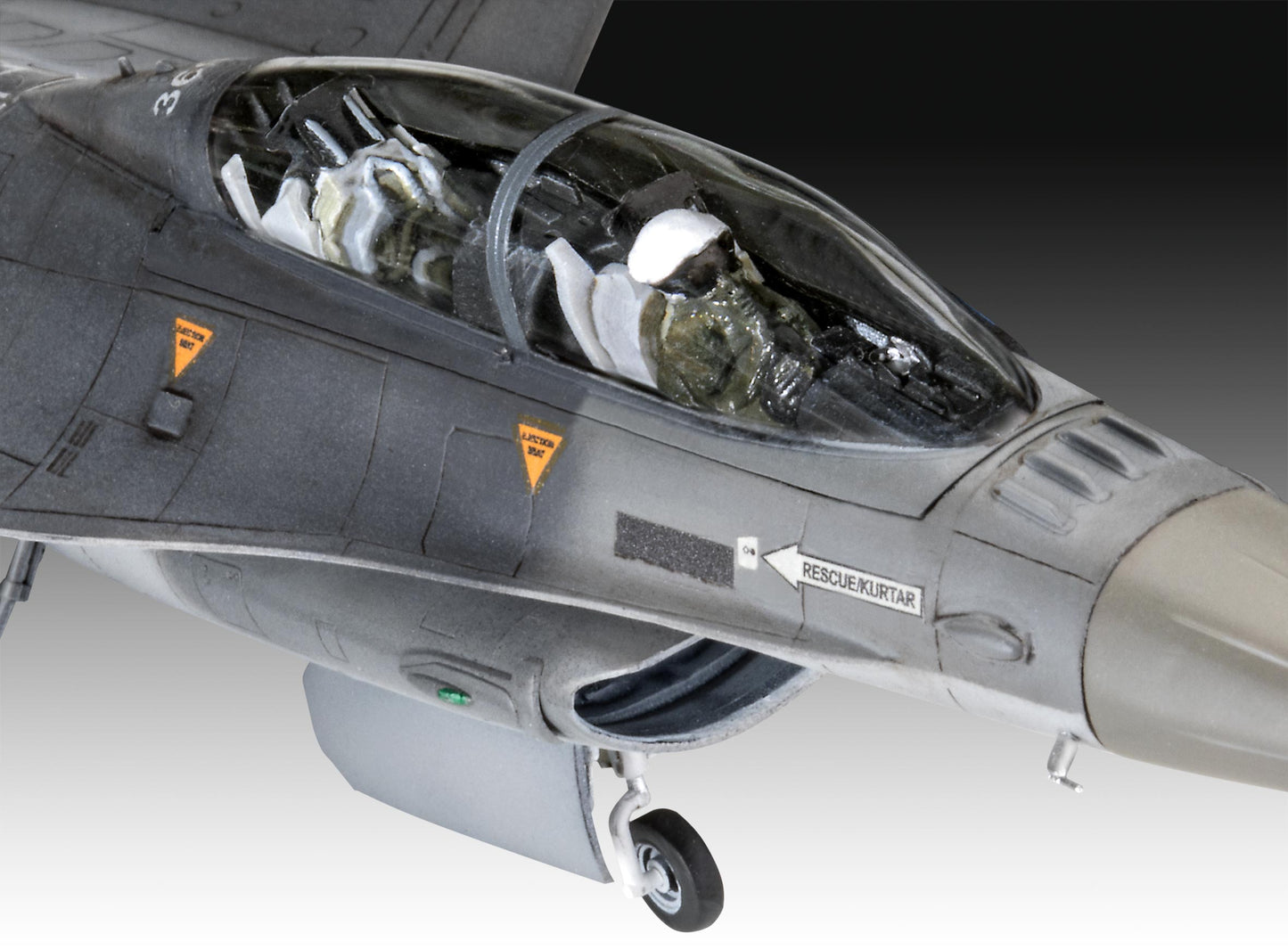 Revell 3844 Lockheed-Martin F-16D Fighting Falcon 1:72 Model Kit