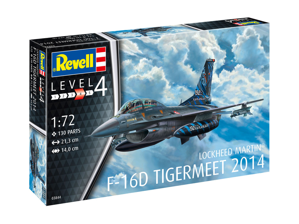 Revell 3844 Lockheed-Martin F-16D Fighting Falcon 1:72 Model Kit