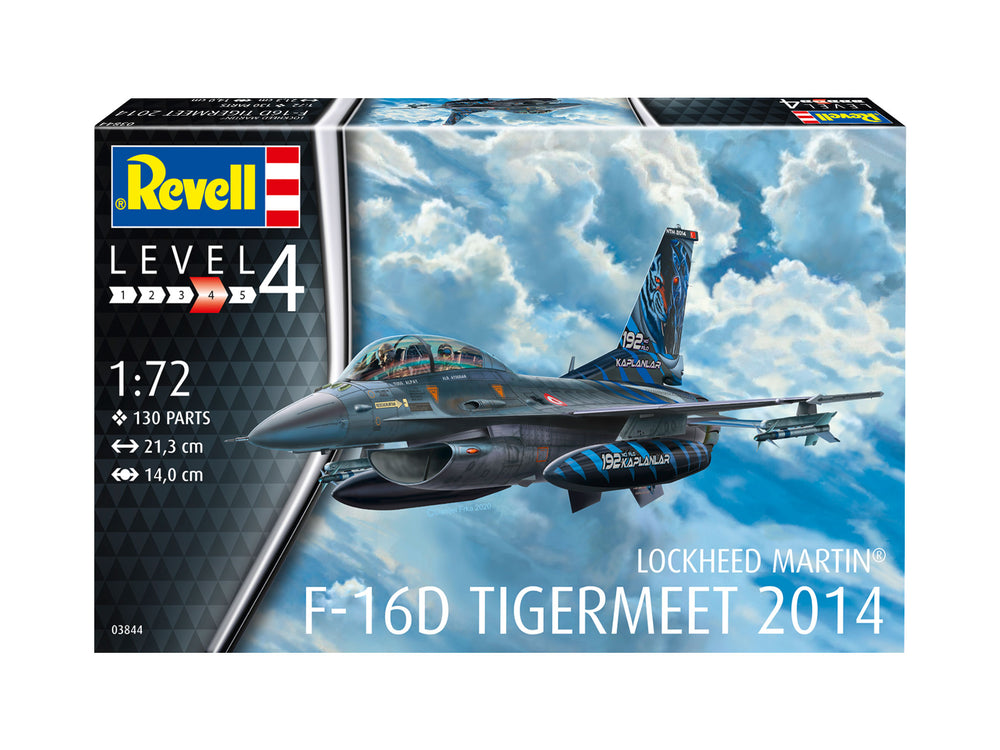 Revell 3844 Lockheed-Martin F-16D Fighting Falcon 1:72 Model Kit