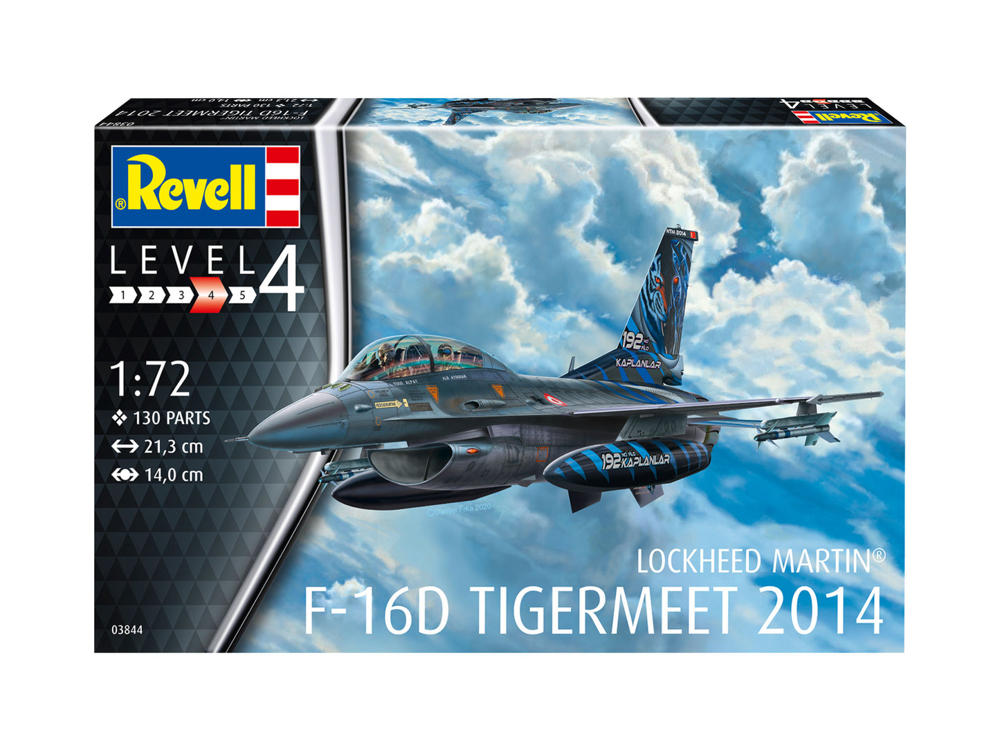 Revell 3844 Lockheed-Martin F-16D Fighting Falcon 1:72 Model Kit