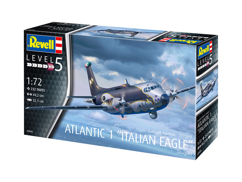 Revell 3845 Breguet Br.1150 Atlantic 1 Italian Eagle 1:72 Model Kit