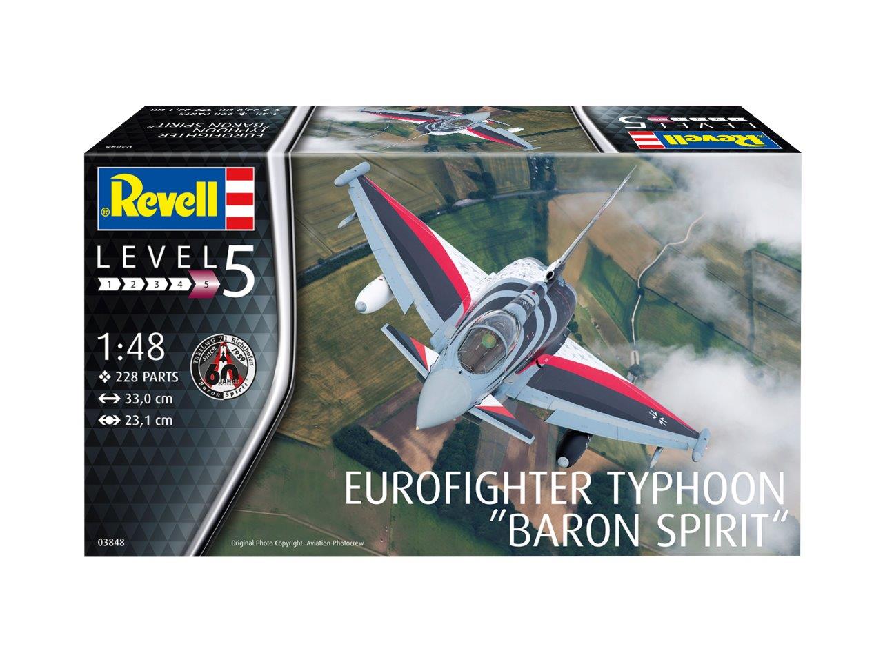 Revell 3848 Eurofighter EF-2000A Typhoon 'Baron Spirit' 1:48 Model Kit
