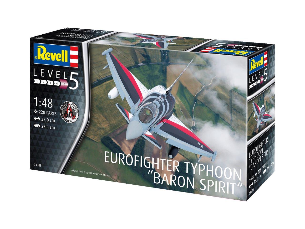 Revell 3848 Eurofighter EF-2000A Typhoon 'Baron Spirit' 1:48 Model Kit