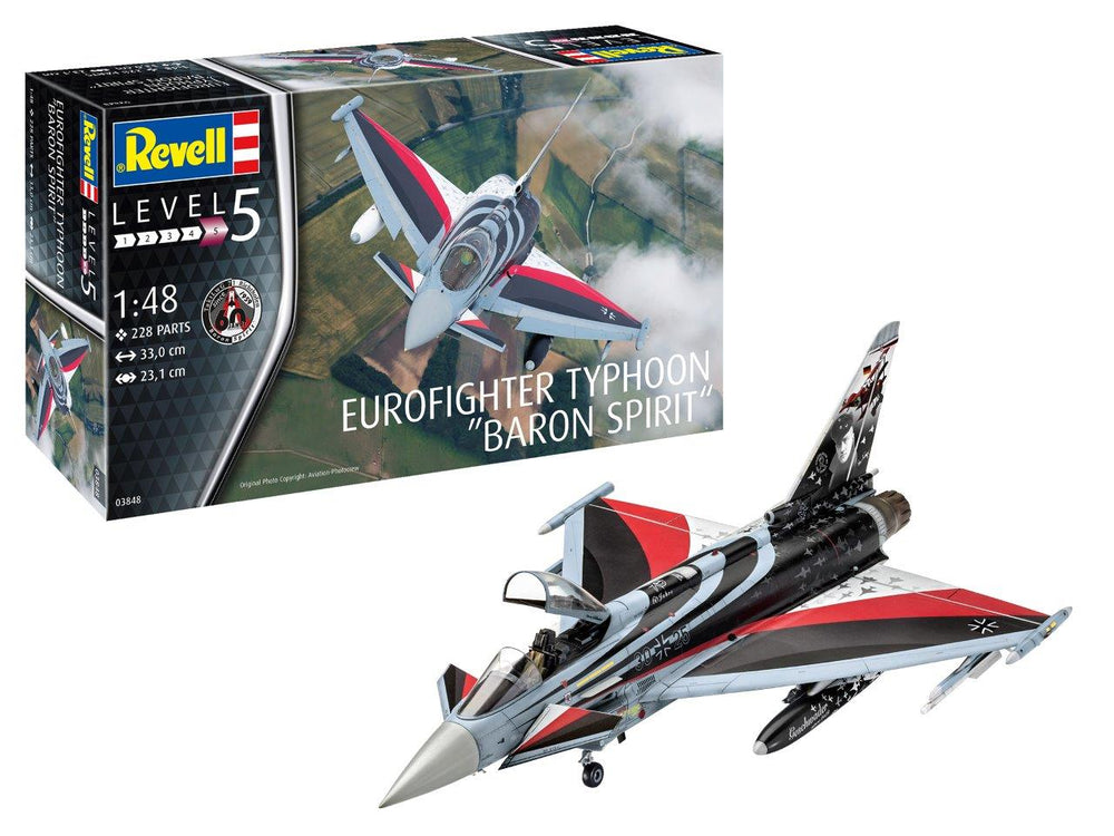 Revell 3848 Eurofighter EF-2000A Typhoon 'Baron Spirit' 1:48 Model Kit