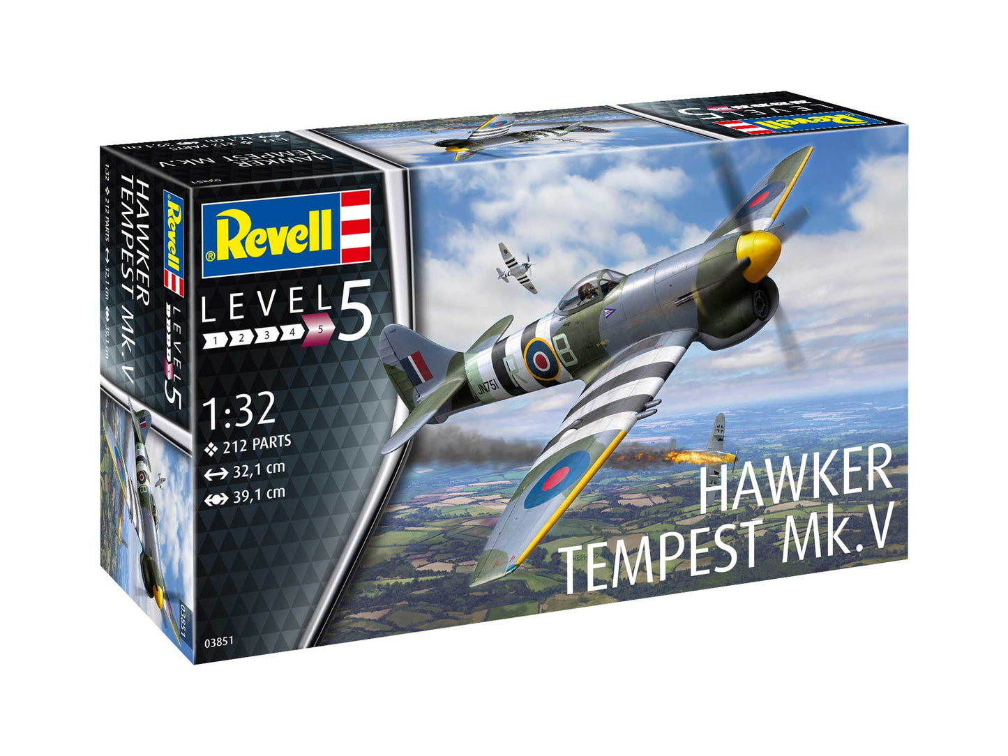 Revell 3851 Hawker Tempest Mk.V 1:32 Model Kit