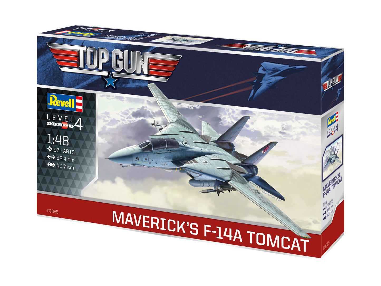 Revell 3865 Grumman F-14A Tomcat "Top Gun" 1:48 Model Kit