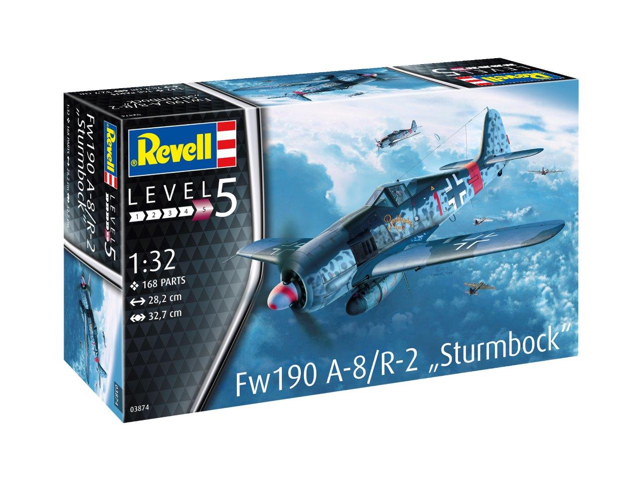 Revell 3874 Focke-Wulf Fw-190A-8 /R2 Sturmbock 1:32 Model Kit