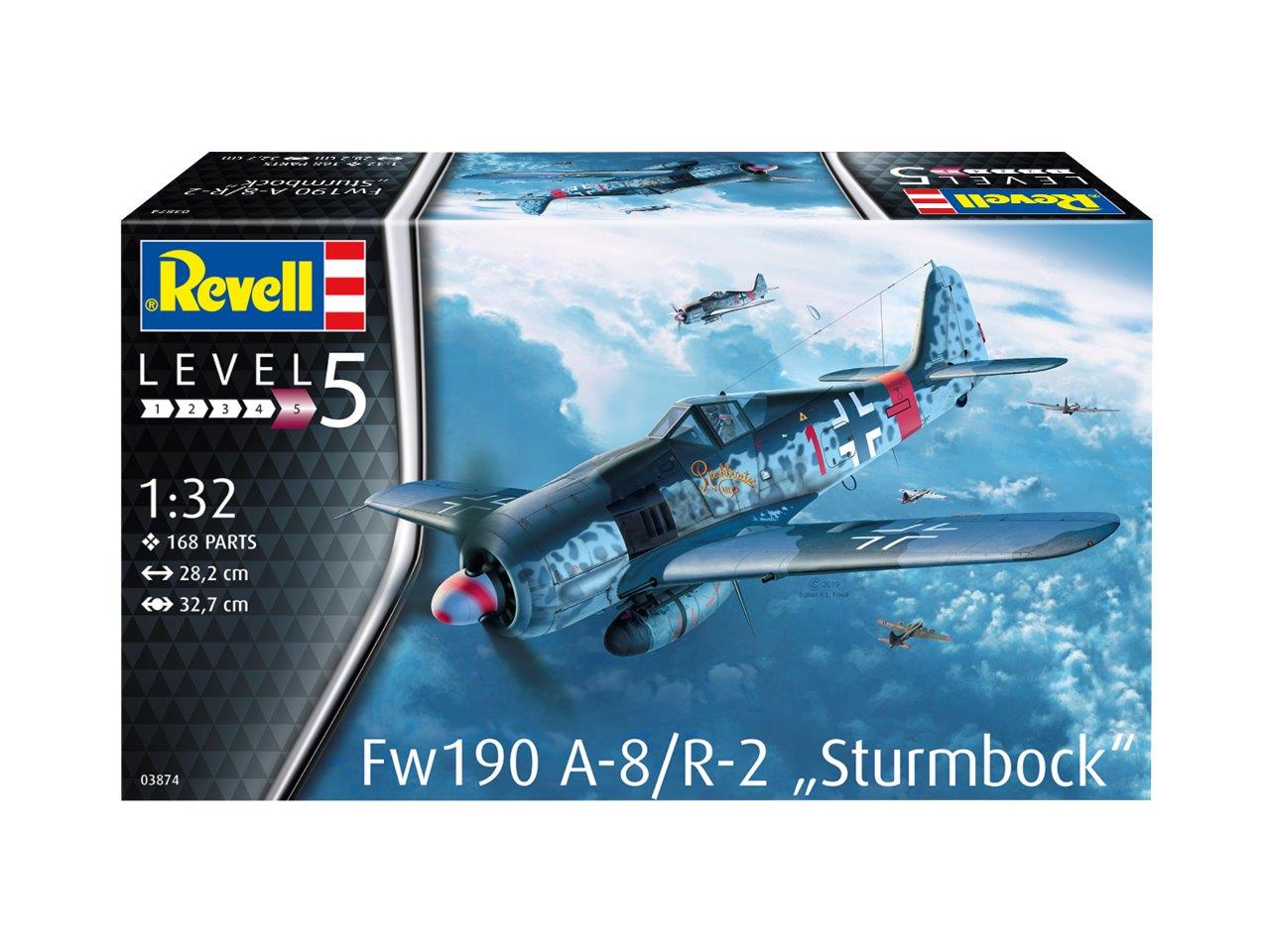 Revell 3874 Focke-Wulf Fw-190A-8 /R2 Sturmbock 1:32 Model Kit