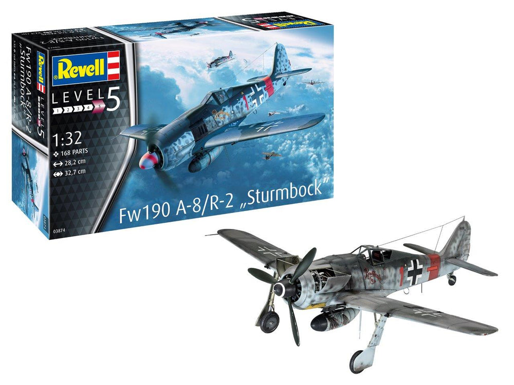 Revell 3874 Focke-Wulf Fw-190A-8 /R2 Sturmbock 1:32 Model Kit