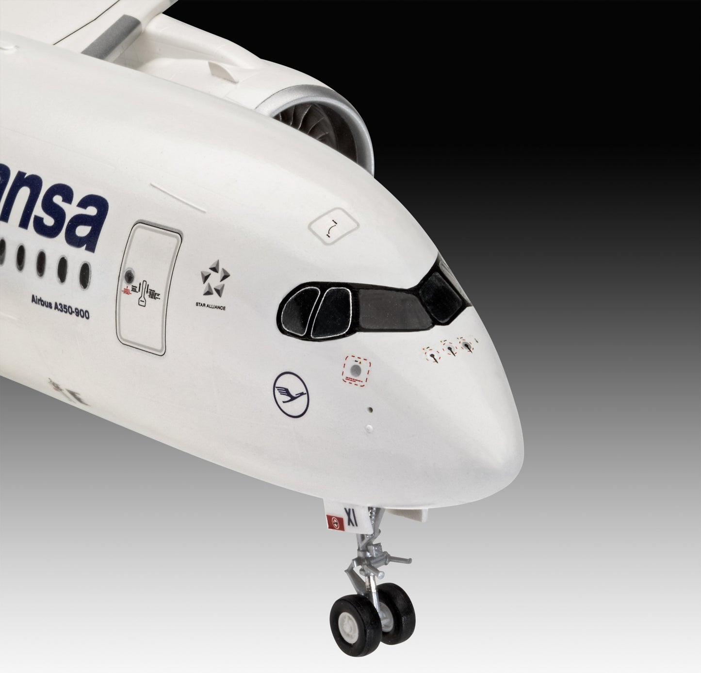 Revell 3881 Airbus A350-900 Lufthansa New Livery 1:144 Model Kit