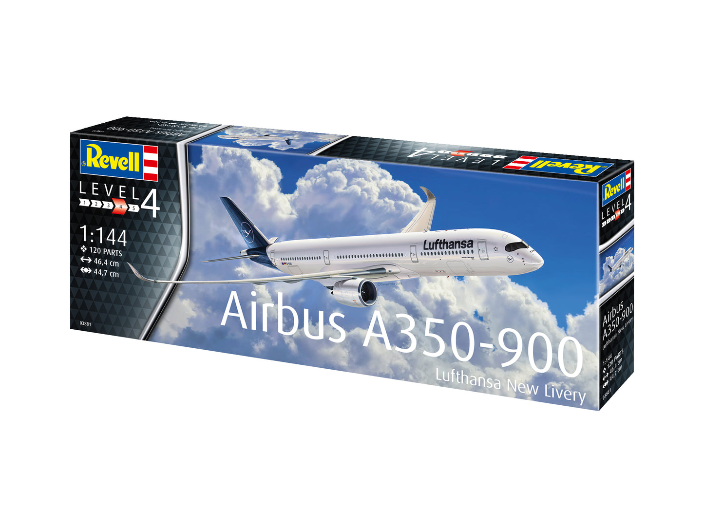 Revell 3881 Airbus A350-900 Lufthansa New Livery 1:144 Model Kit