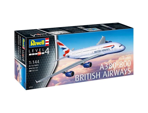 Revell 3922 Airbus A380-800 1:144 Model Kit