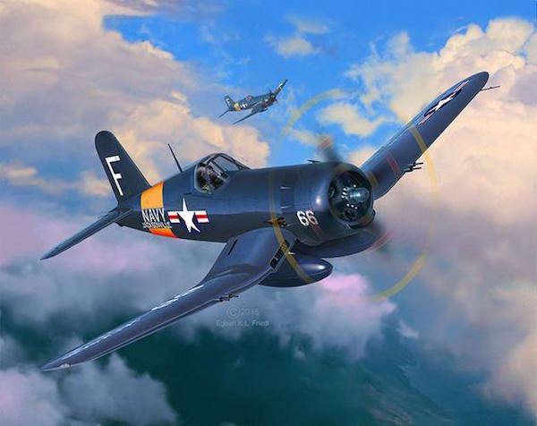 Revell 3955 Vought F4U-4 Corsair 1:72 Model Kit