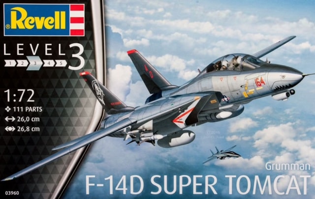 Revell 3960 Grumman F-14D Super Tomcat 1:72 Model Kit