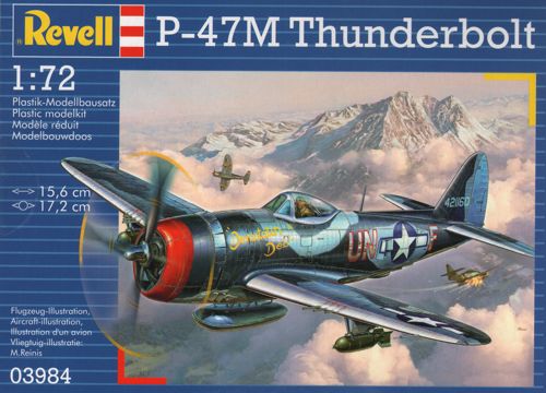 Revell 3984 Republic P-47M Thunderbolt 1:72 Model Kit