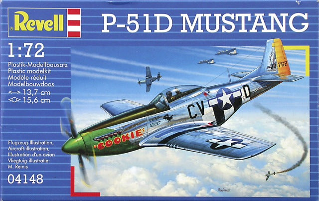 Revell 4148 North-American P-51D Mustang 1:72 Model Kit