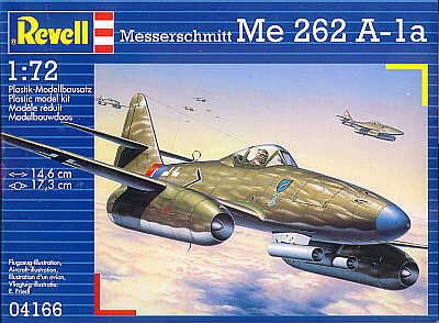 Revell 4166 Messerschmitt Me-262A-1a 1:72 Model Kit
