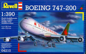 Revell 4210 1:390 Boeing 747-200 Air Canada 1:390 Model Kit