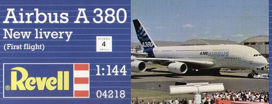 Revell 4218 Airbus A380 New Livery 'First Flight' 1:144 Model Kit