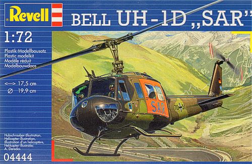 Revell 4444 Bell UH-1D SAR 1:72 Model Kit