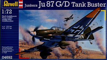 Revell 4692 Junkers Ju-87G-2 'Stuka' Tank Buster 1:72 Model Kit