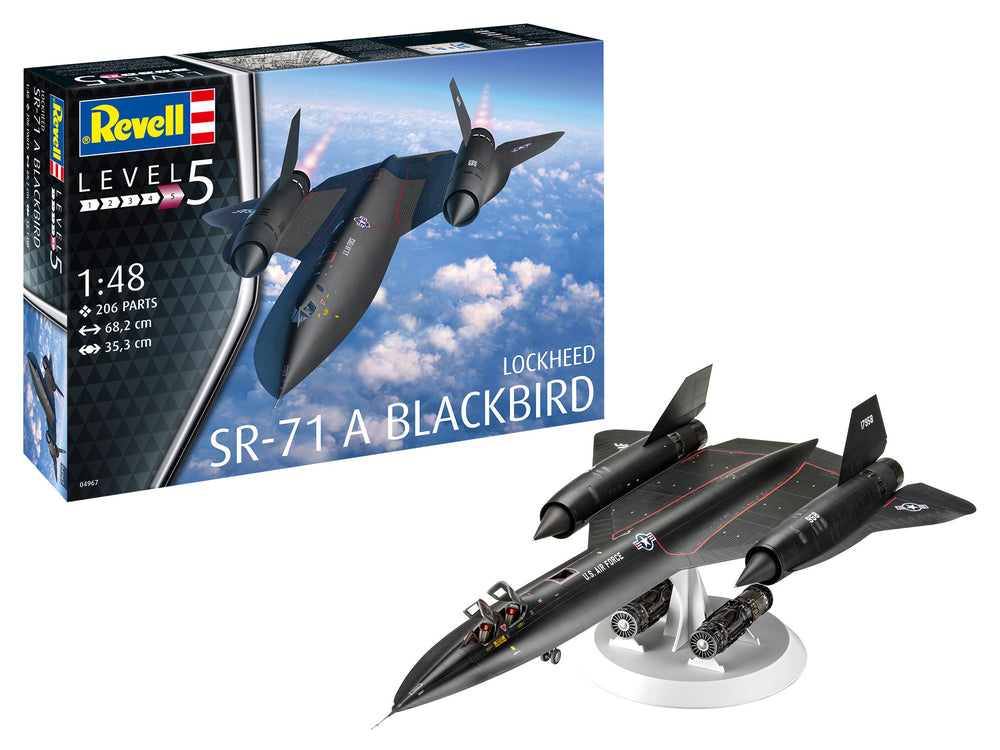 Revell 4967 Lockheed SR-71 Blackbird 1:48 Model Kit