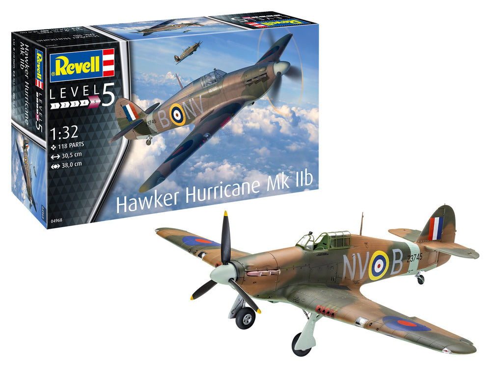 Revell 4968 Hawker Hurricane Mk.Iib 1:32 Model Kit