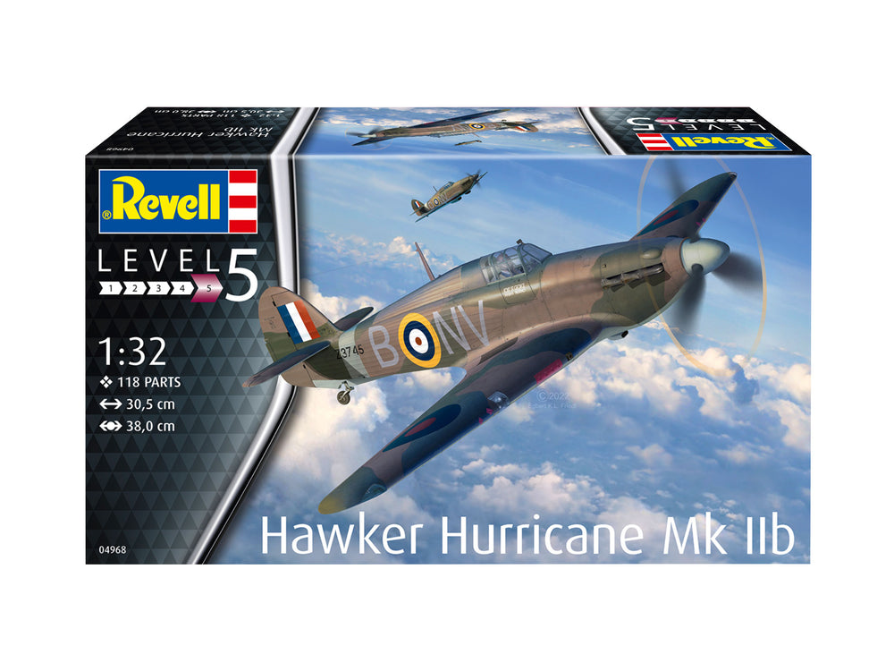 Revell 4968 Hawker Hurricane Mk.Iib 1:32 Model Kit