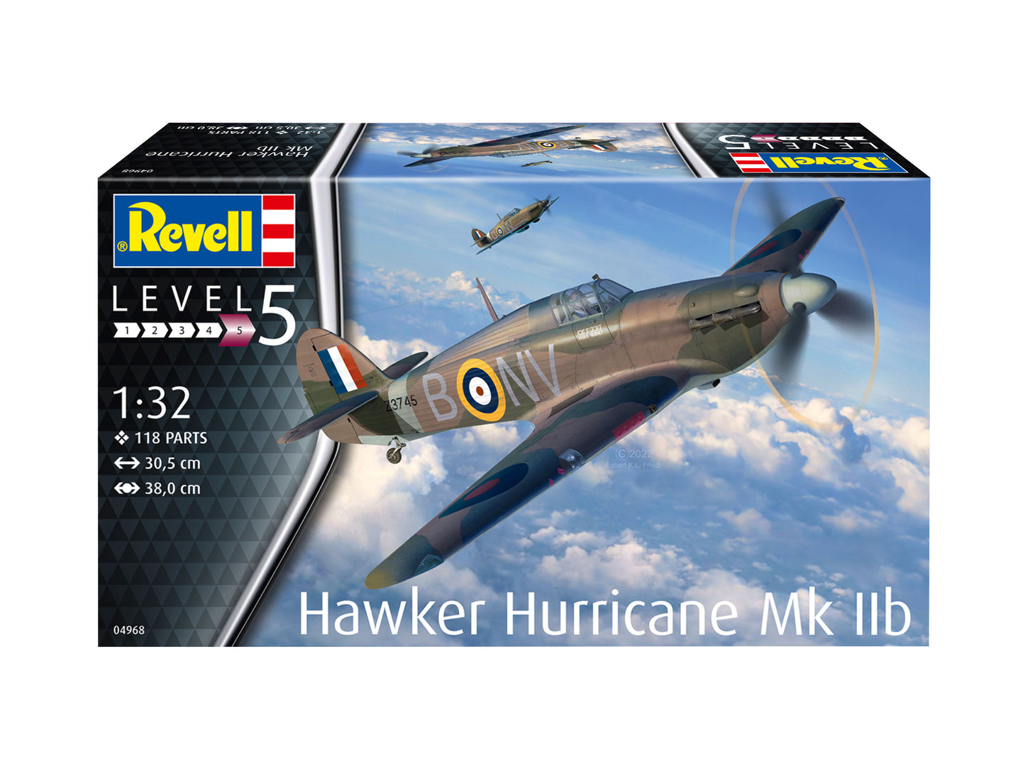 Revell 4968 Hawker Hurricane Mk.Iib 1:32 Model Kit