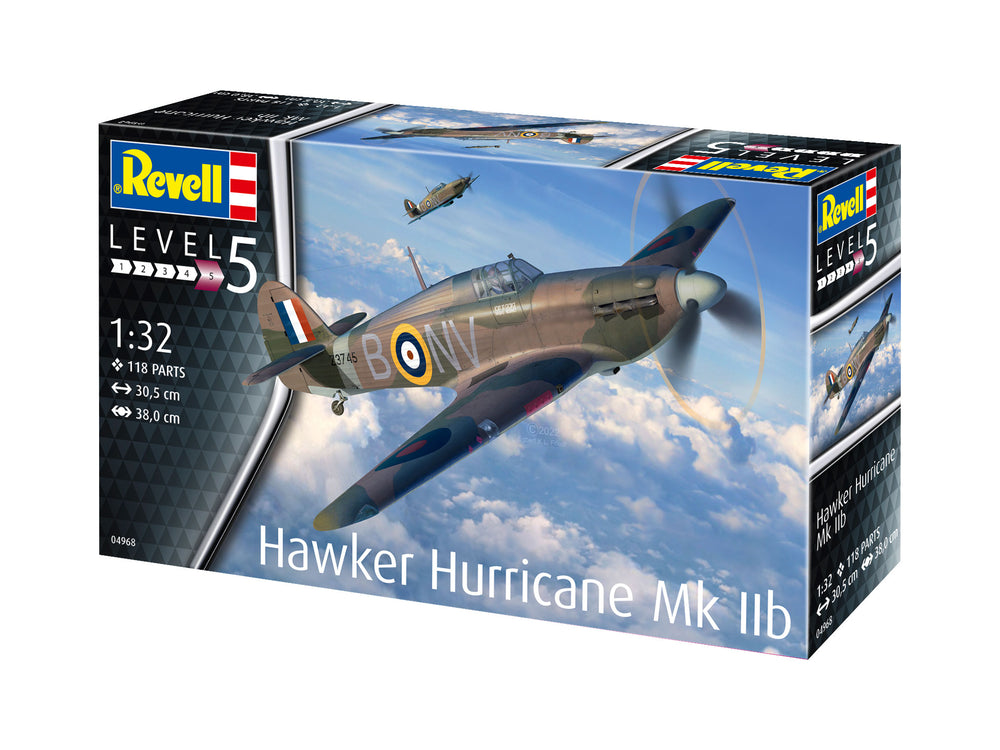 Revell 4968 Hawker Hurricane Mk.Iib 1:32 Model Kit