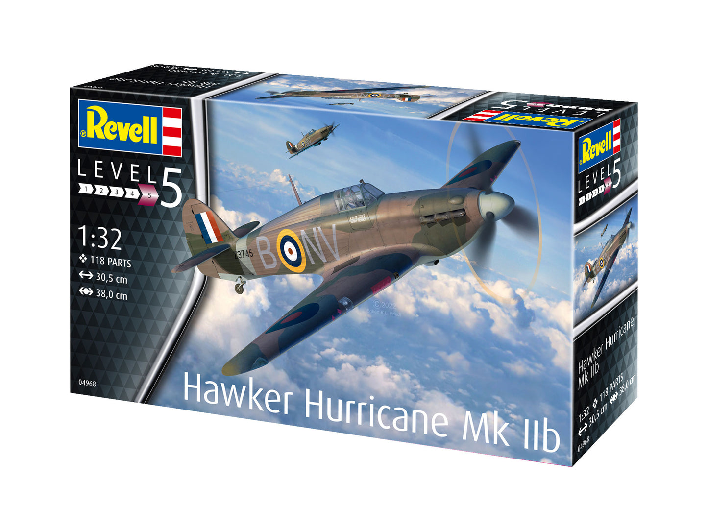 Revell 4968 Hawker Hurricane Mk.Iib 1:32 Model Kit