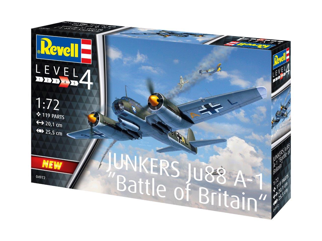 Revell 4972 Junkers Ju-88A-1 'Battle of Britain' 1:72 Model Kit