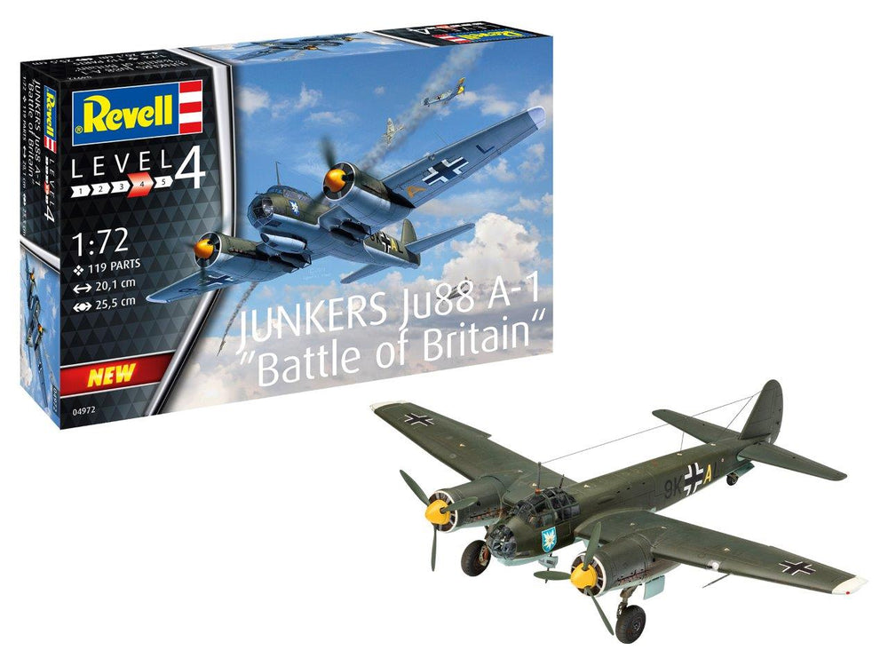 Revell 4972 Junkers Ju-88A-1 'Battle of Britain' 1:72 Model Kit