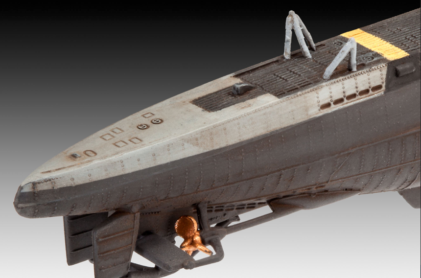 Revell 51540 German Submarine Type VIIC/41 1:350 Model Kit