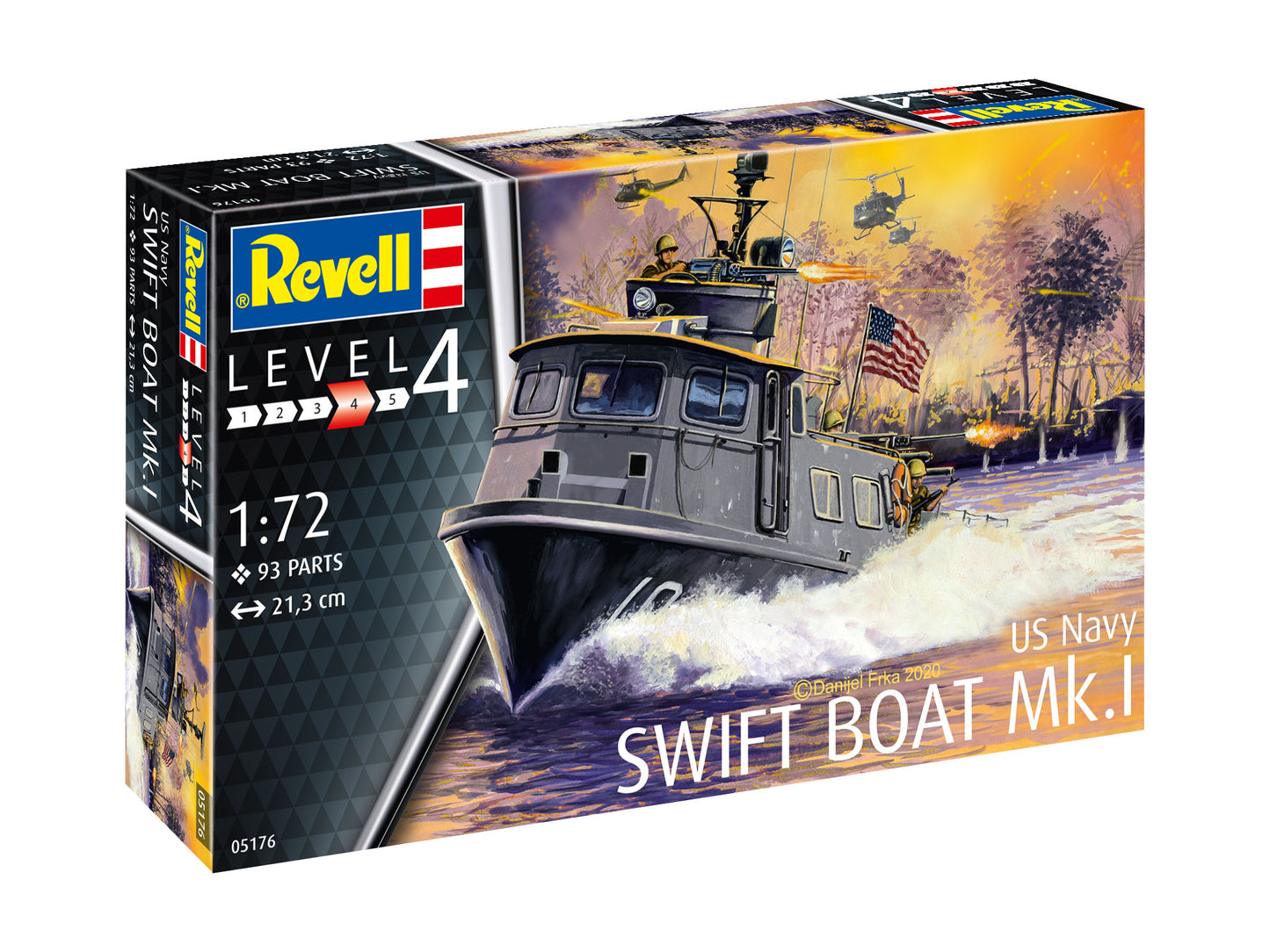 Revell 5176 US Navy SWIFT BOAT Mk.II 1:72 Model Kit