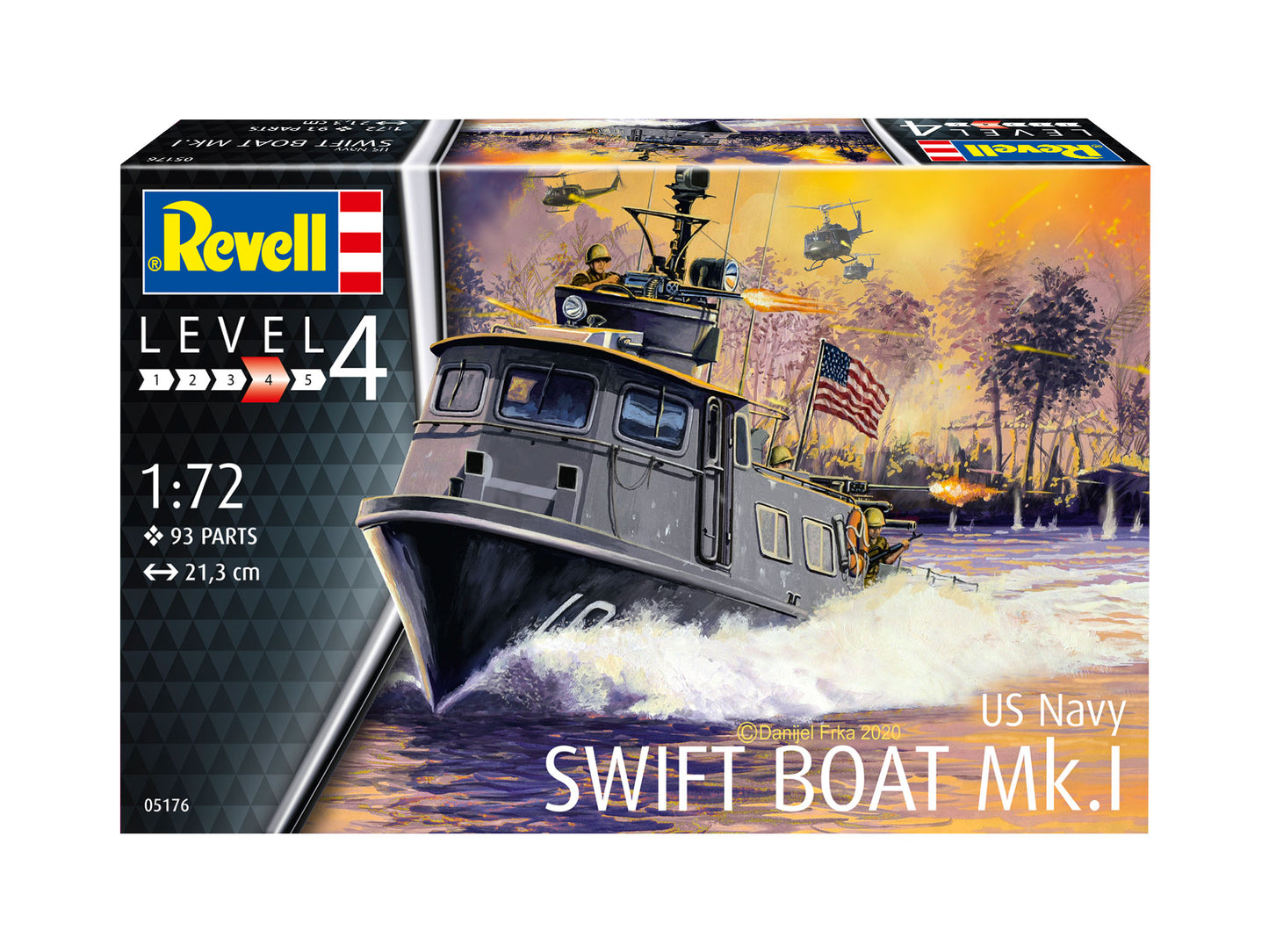 Revell 5176 US Navy SWIFT BOAT Mk.II 1:72 Model Kit