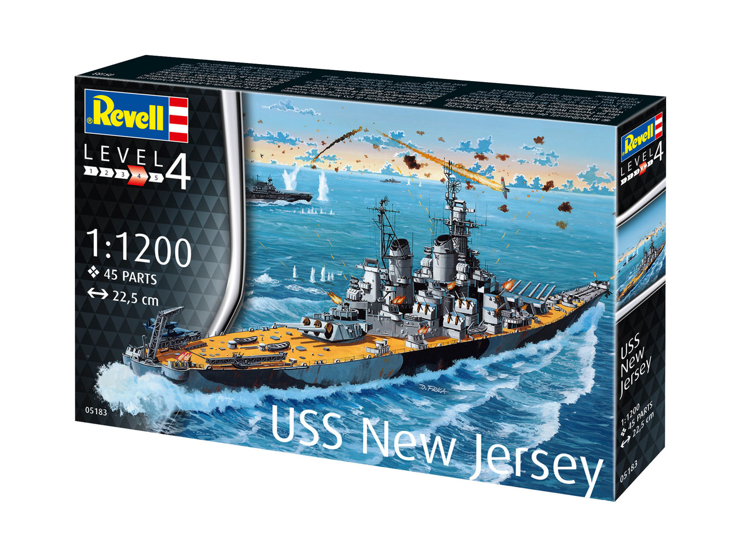 Revell 5183 Battleship USS New Jersey 1:1200 Model Kit