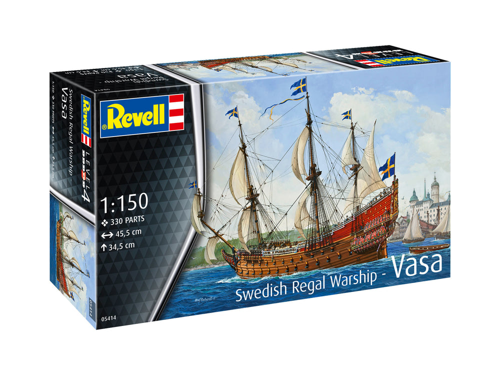 Revell 5414 Wasa/Vasa Swedish Sailing Ship 1:150 Model Kit