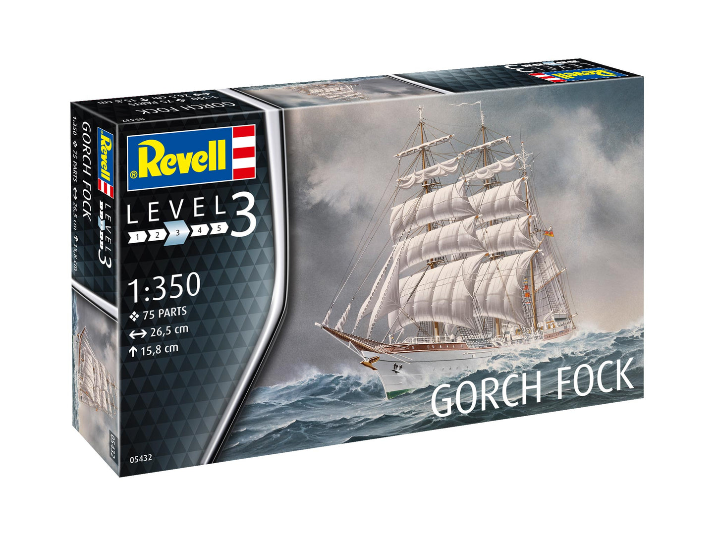 Revell 54320 Gorch Fock 1:350 Model Kit