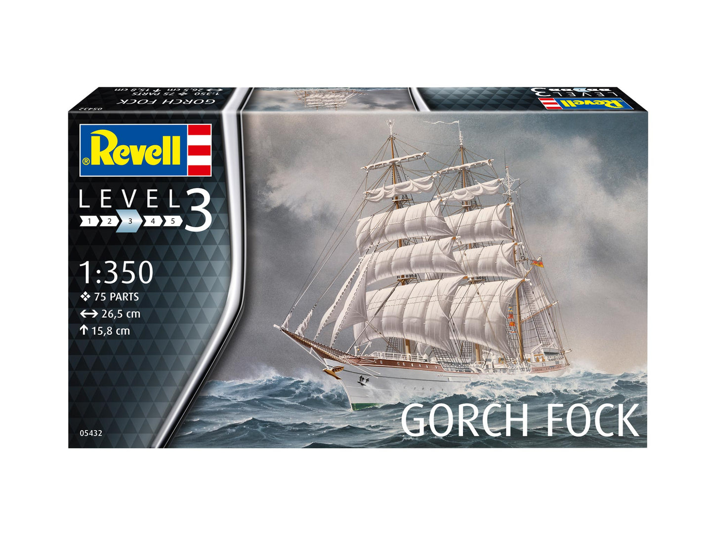 Revell 54320 Gorch Fock 1:350 Model Kit
