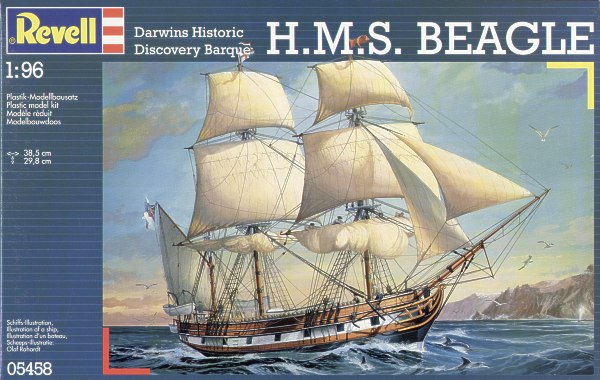 Revell 5458 H.M.S Beagle 1:96 Model Kit