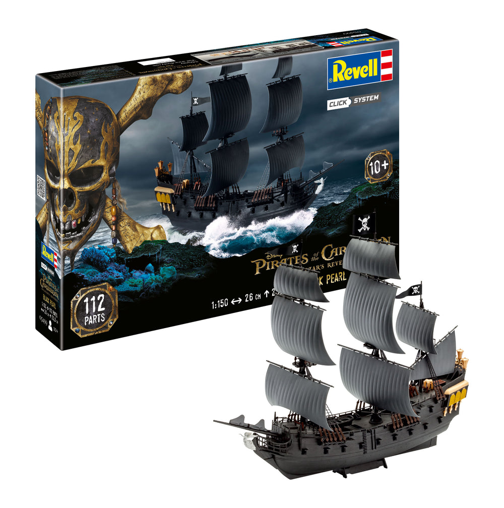 Revell 5499 Black Pearl Pirate Ship 'Pirates Of The Caribbean' 1:150 Model Kit