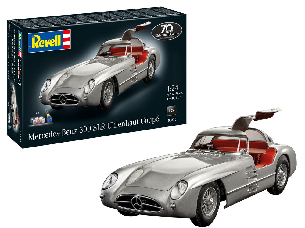 Revell 5633 Gift Set Mercedes-Benz 300 SLR 70th Anniversary 1:24 Model Kit