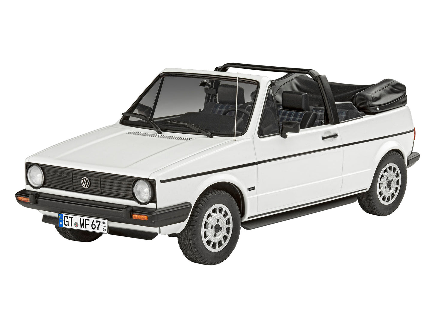 Revell 5636 VW Golf 1 Cabriolet 50 Years Gift Set 1:24 Model Kit