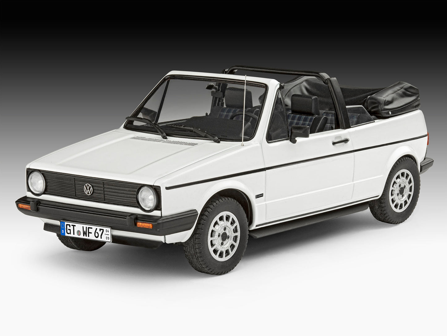 Revell 5636 VW Golf 1 Cabriolet 50 Years Gift Set 1:24 Model Kit