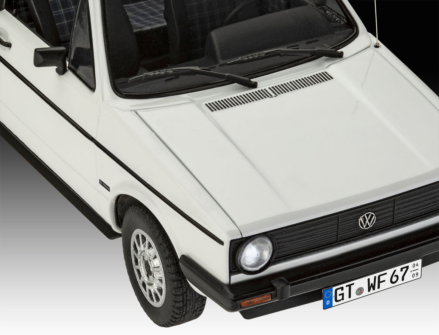 Revell 5636 VW Golf 1 Cabriolet 50 Years Gift Set 1:24 Model Kit