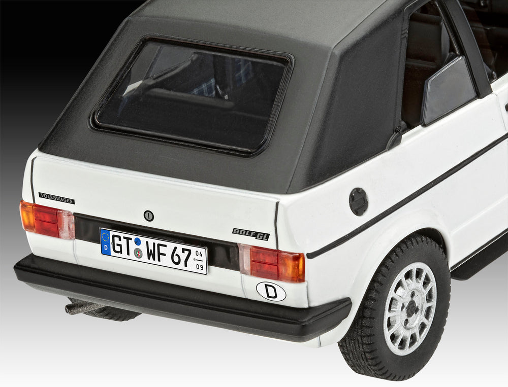 Revell 5636 VW Golf 1 Cabriolet 50 Years Gift Set 1:24 Model Kit